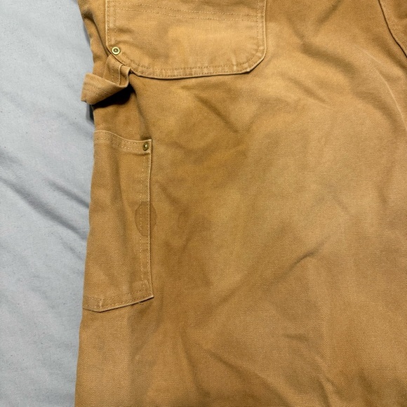 Carhartt Tan Bib Overalls - Picture 9 of 9
